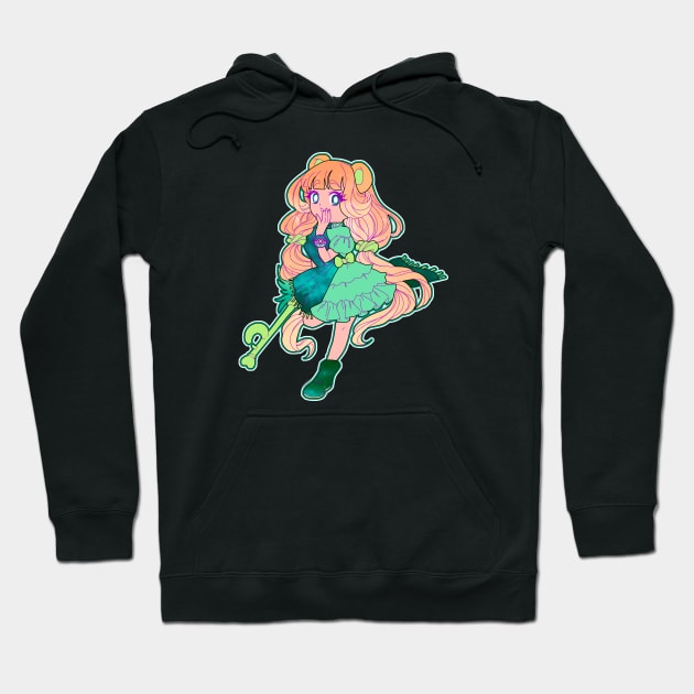 Scottish magical bear girl Hoodie by MeikosArt